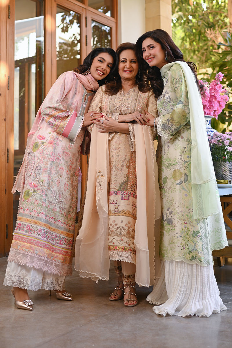 Ansab Jahangir | Secrets and Silk Eid Edit Silks 25 | Aviara Shirt and Dupatta