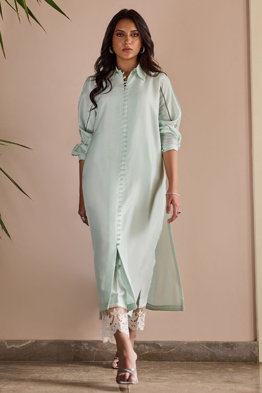 Deepak Perwani | Nazia Eid Edit 26 | Mint Glaze