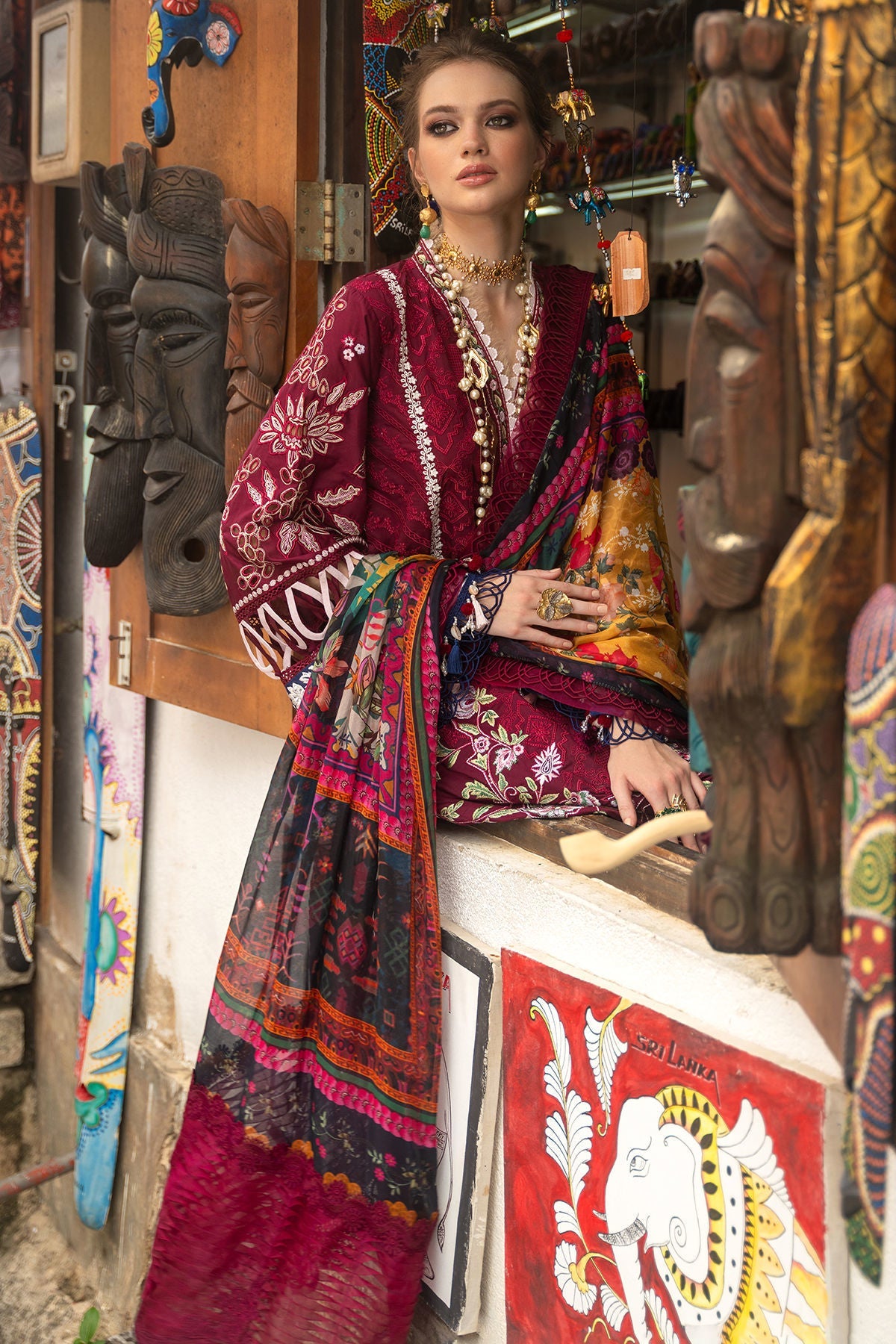 Annus Abrar | Neroli Luxury Lawn | Melia
