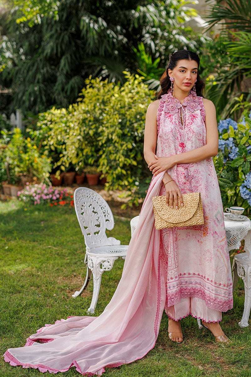 Ansab Jahangir | A Silk Afternoon Luxury Eid Silks 26 | Rosea