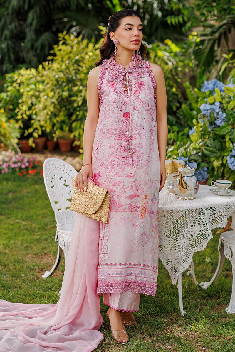 Ansab Jahangir | A Silk Afternoon Luxury Eid Silks 26 | Rosea