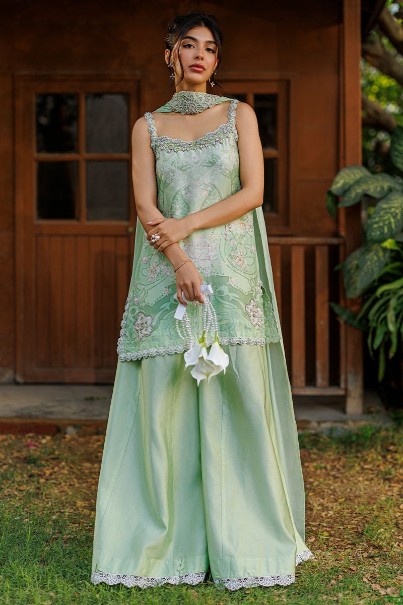 Ansab Jahangir | A Silk Afternoon Luxury Eid Silks 26 | Marjorie