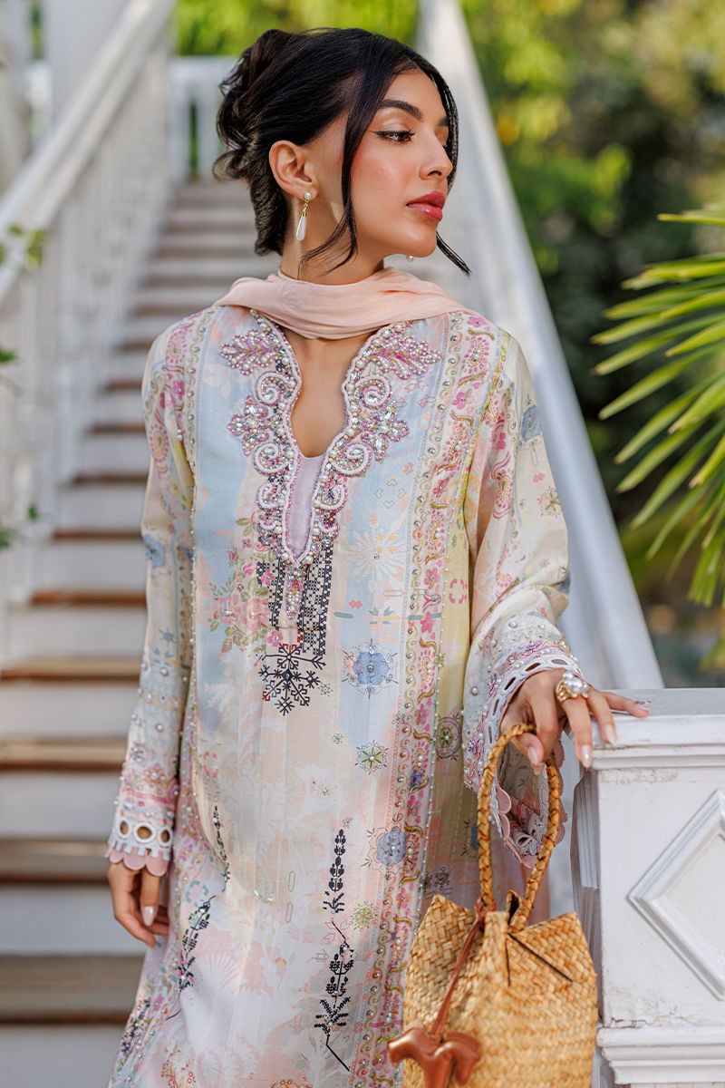 Ansab Jahangir | A Silk Afternoon Luxury Eid Silks 26 | Peonia