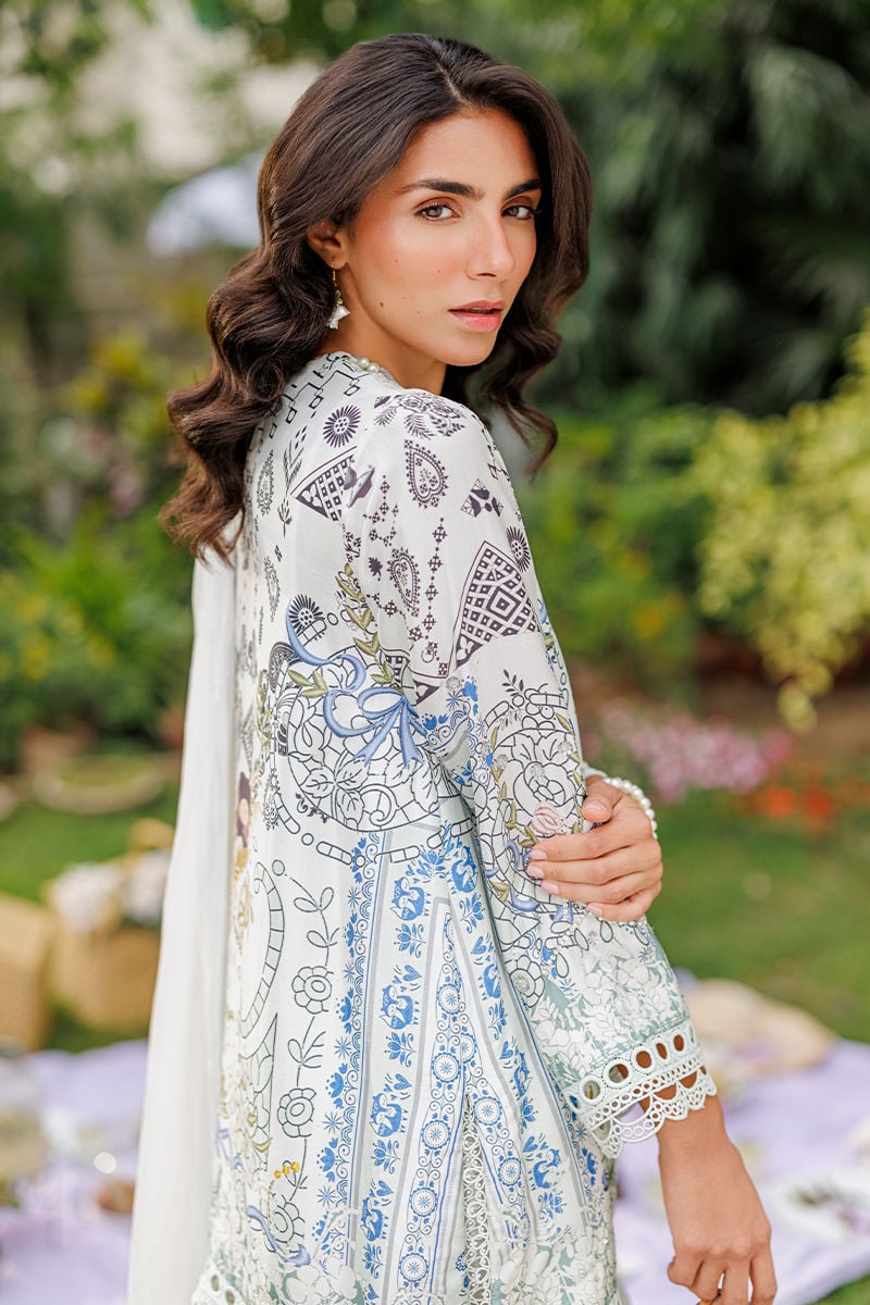 Ansab Jahangir | A Silk Afternoon Luxury Eid Silks 26 | Crema