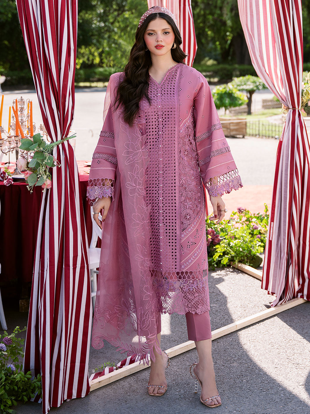 Bin Ilyas | Clara Embroidered Lawn 24 | 215 - A