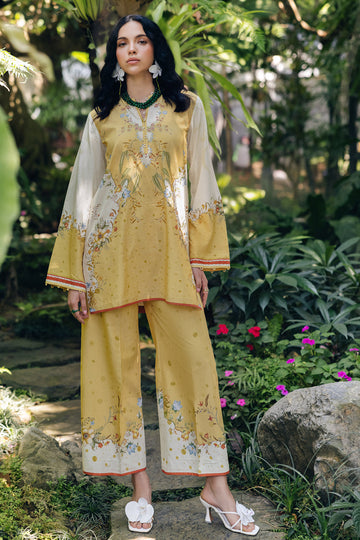 Qalamkar | Printed Co Ords 25 | OP-04 Tena