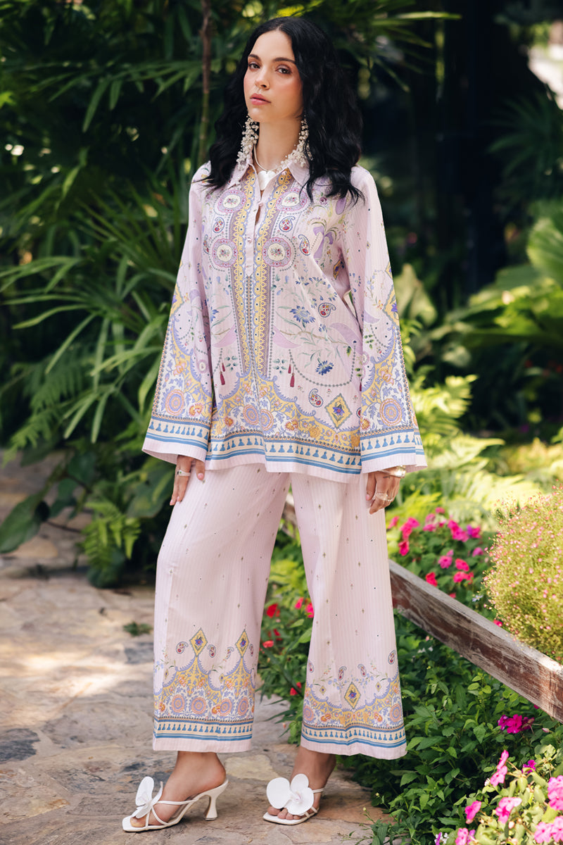 Qalamkar | Printed Co Ords 25 | OP-08 Ruhi