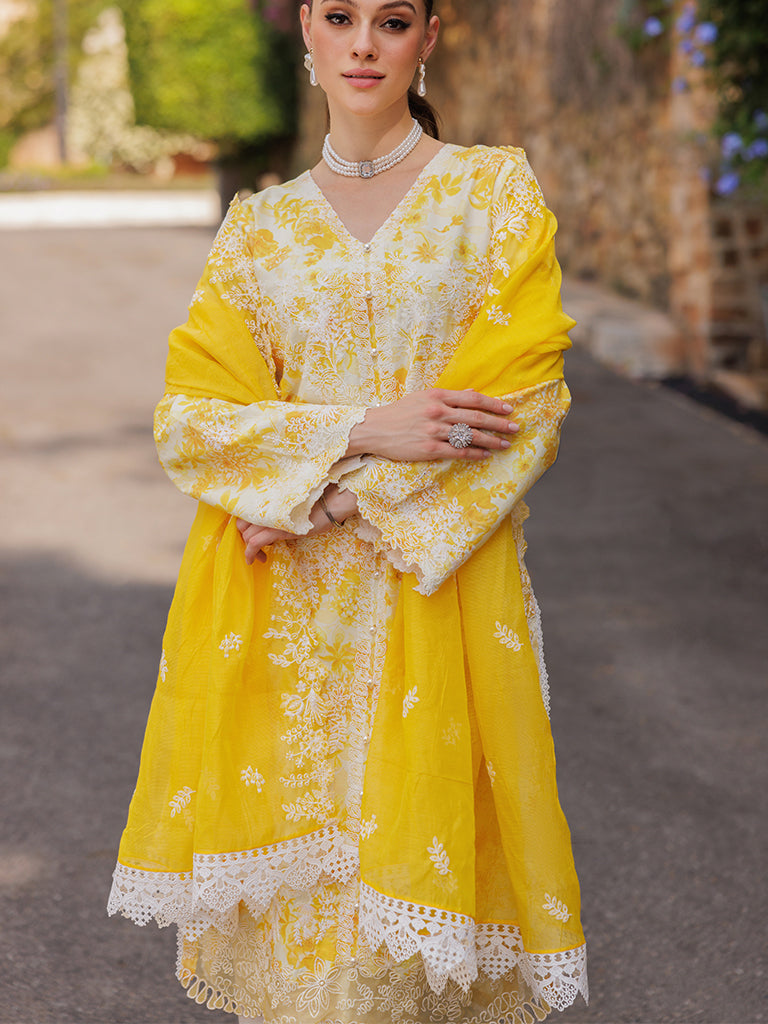 Rajbari | Floral Symphony Lawn 25 | RB-01