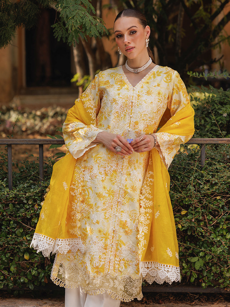 Rajbari | Floral Symphony Lawn 25 | RB-01