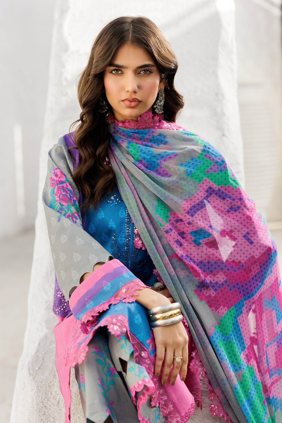 Charizma | Rangoli Lawn | CRO5-02