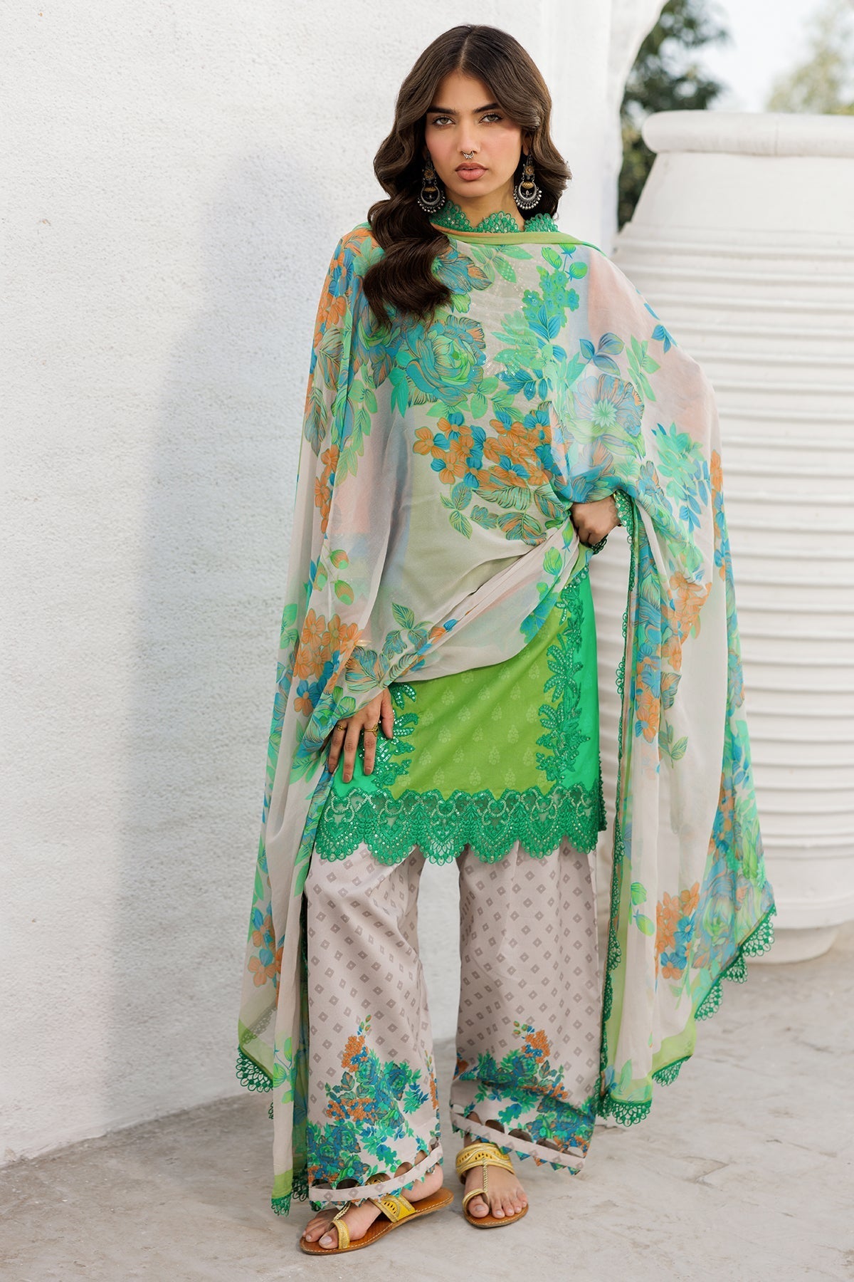 Charizma | Rangoli Lawn | CRO5-03