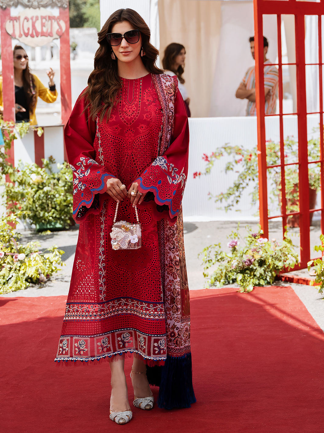 Bin Ilyas | Clara Embroidered Lawn 24 | 217 - B