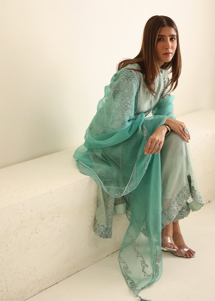 Umsha | Luxury Pret | MISTY SKY BLUE
