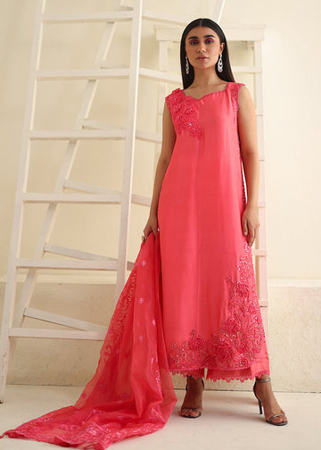 Umsha | Luxury Pret | TROPICAL PINK