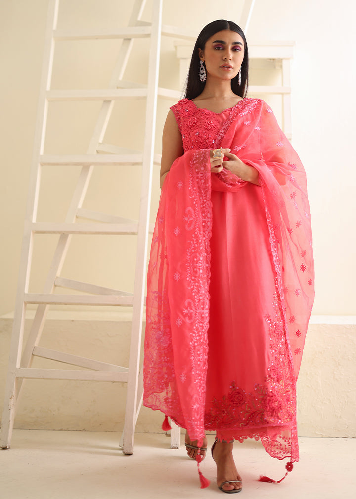 Umsha | Luxury Pret | TROPICAL PINK