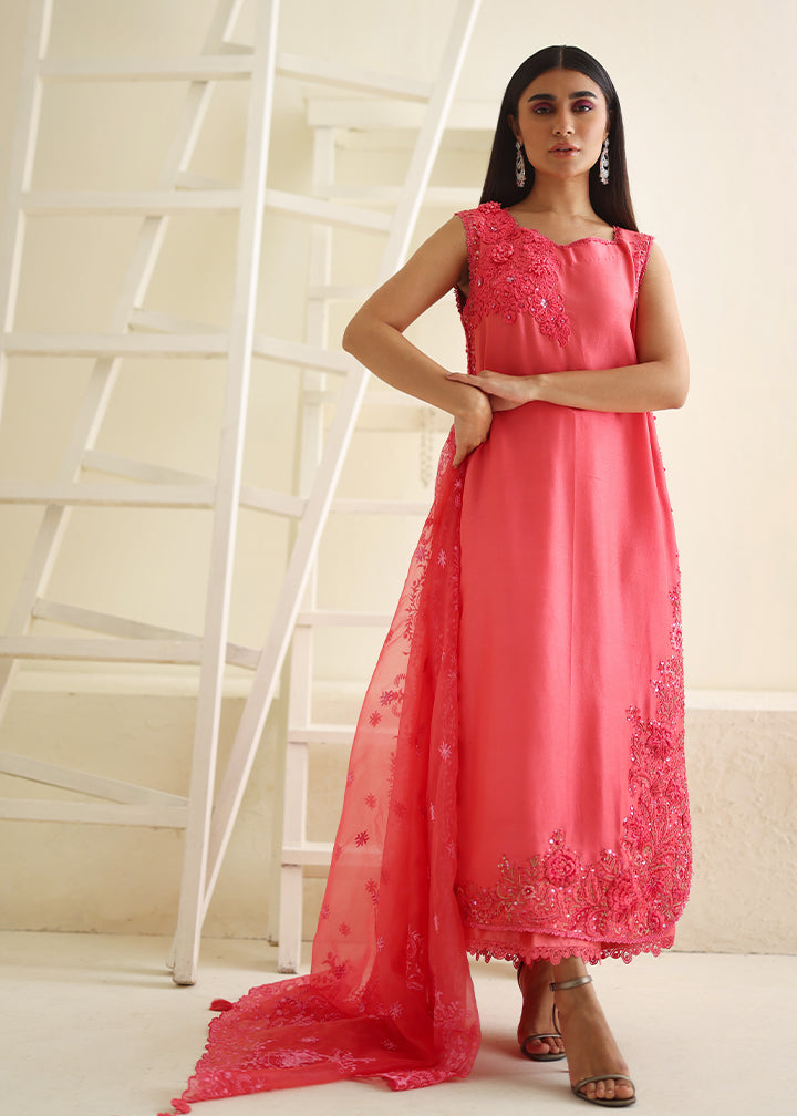 Umsha | Luxury Pret | TROPICAL PINK
