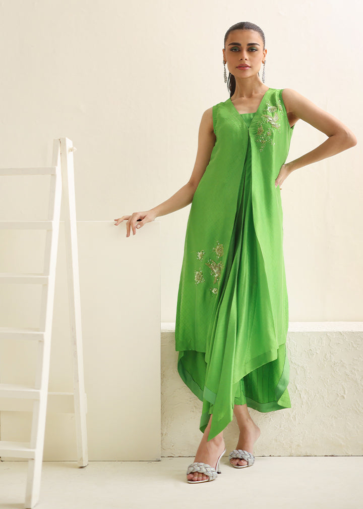 Umsha | Luxury Pret | GREEN BLOOM