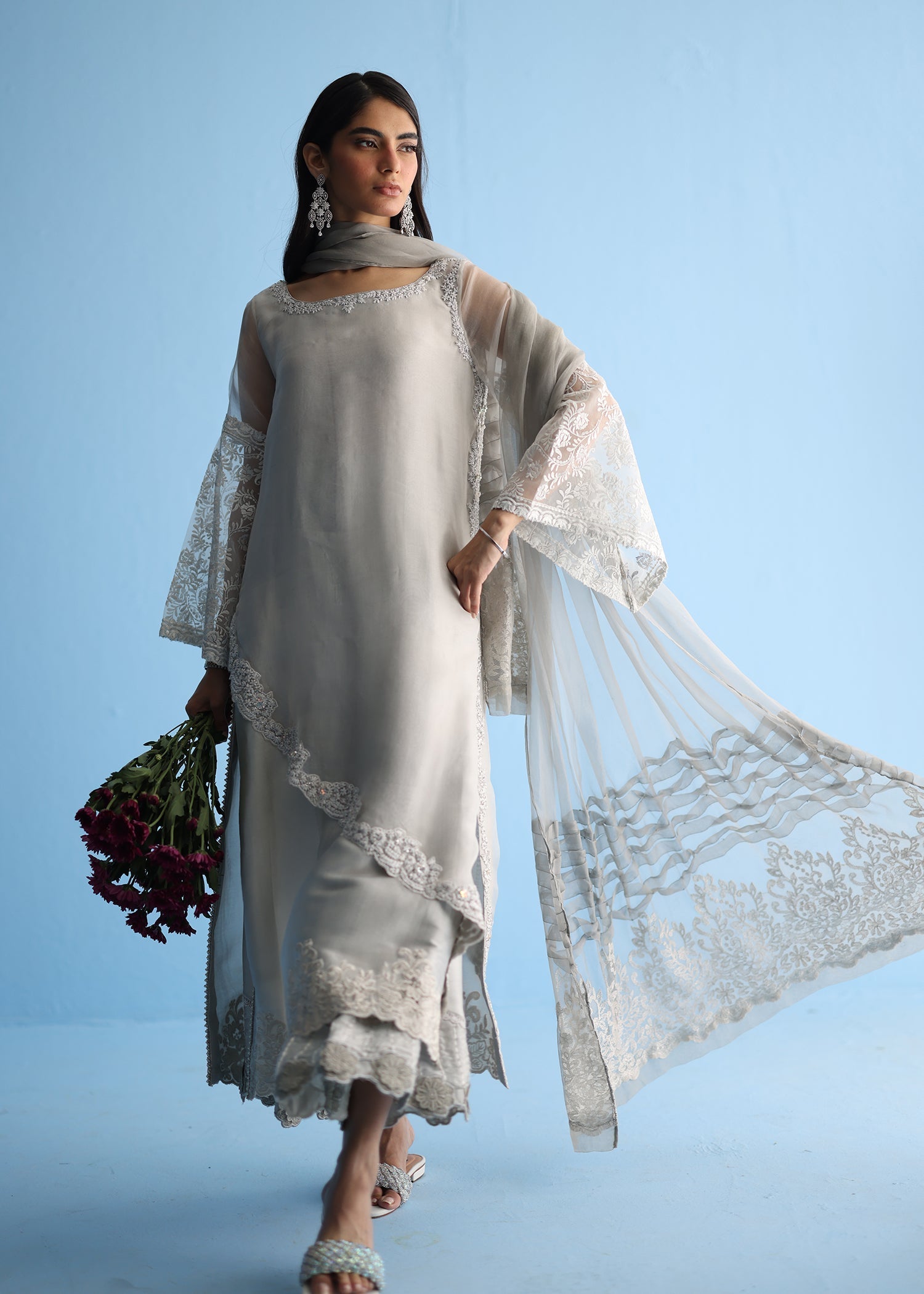 Umsha | Luxury Pret | FROSTED PEARL
