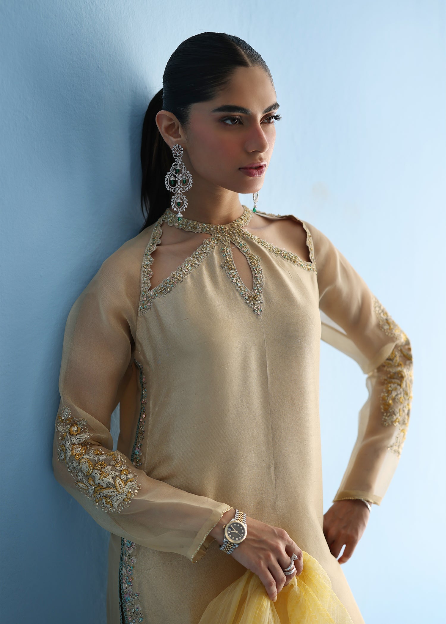Umsha | Luxury Pret | SEA GOLD TREASURE