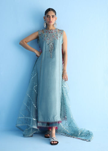 Umsha | Luxury Pret | SOAKED ASH PLUM