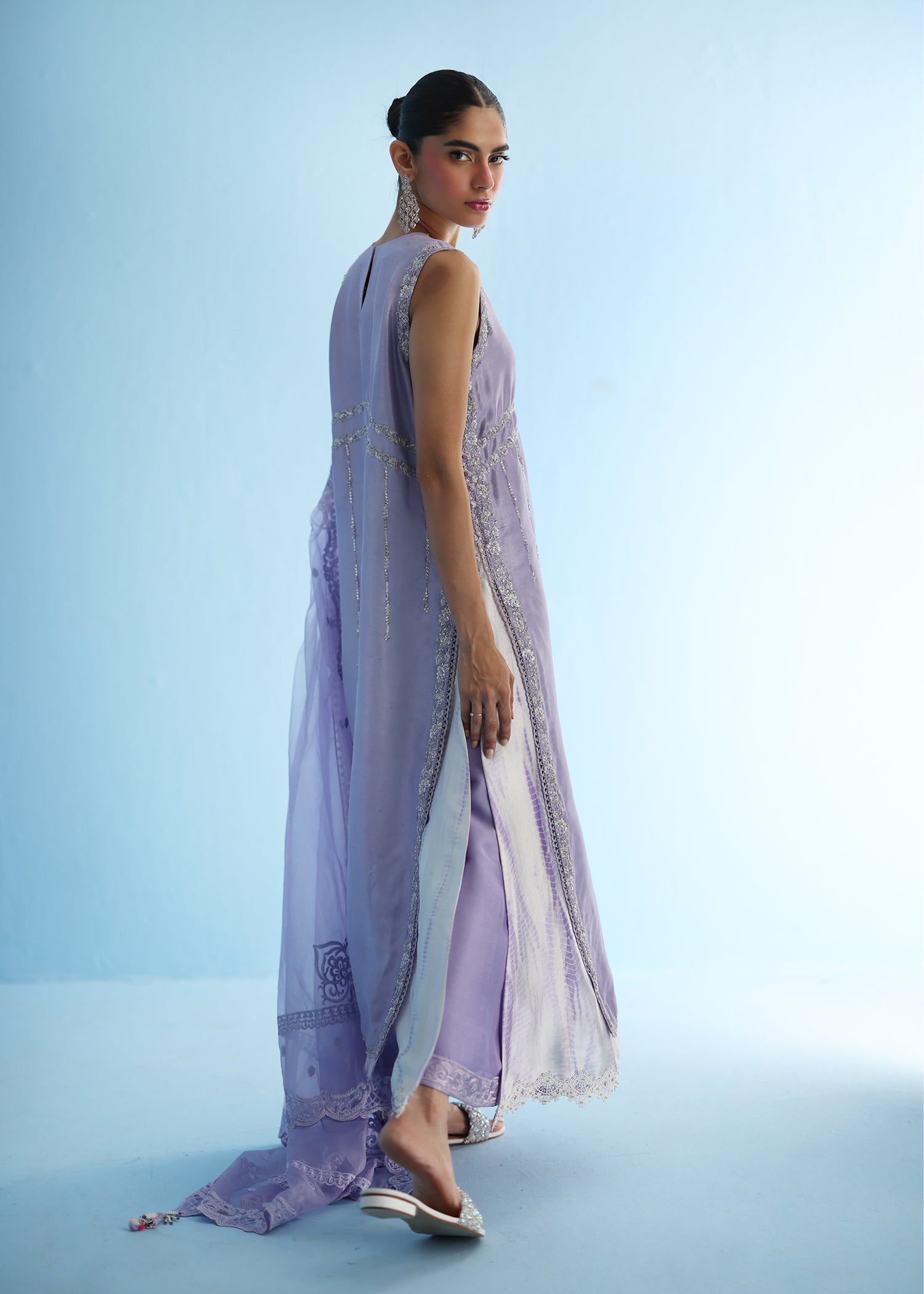 Umsha | Luxury Pret | LILAC MARBLE