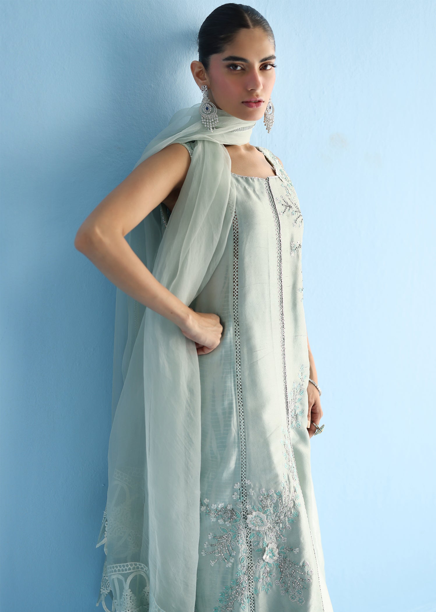 Umsha | Luxury Pret | AQUA ICE