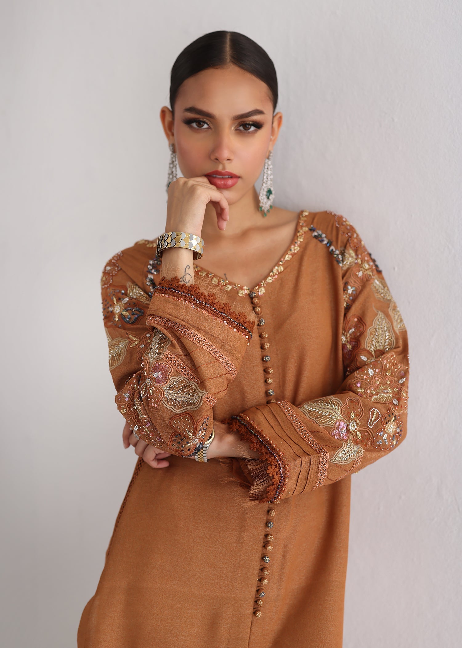 Umsha | Luxury Pret |RADIANT TAN