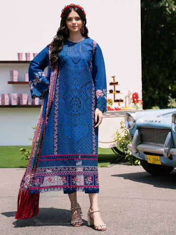 Bin Ilyas | Clara Embroidered Lawn 24 | 217 - A