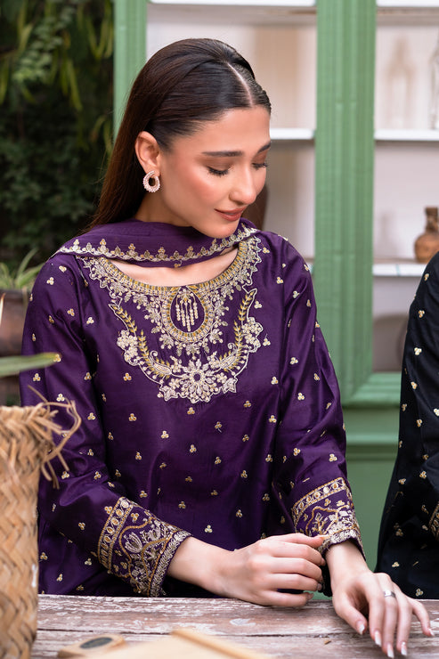 Kross Kulture | Luxury Baharaneh | Baharaneh (Purple) KLX-00923