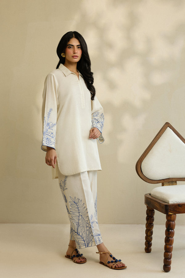 Sahar | Pre Essential Emb Edit | Camellia Pearl