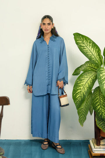Sahar | Pret Essentials Winter 25 | Blue Ãclat