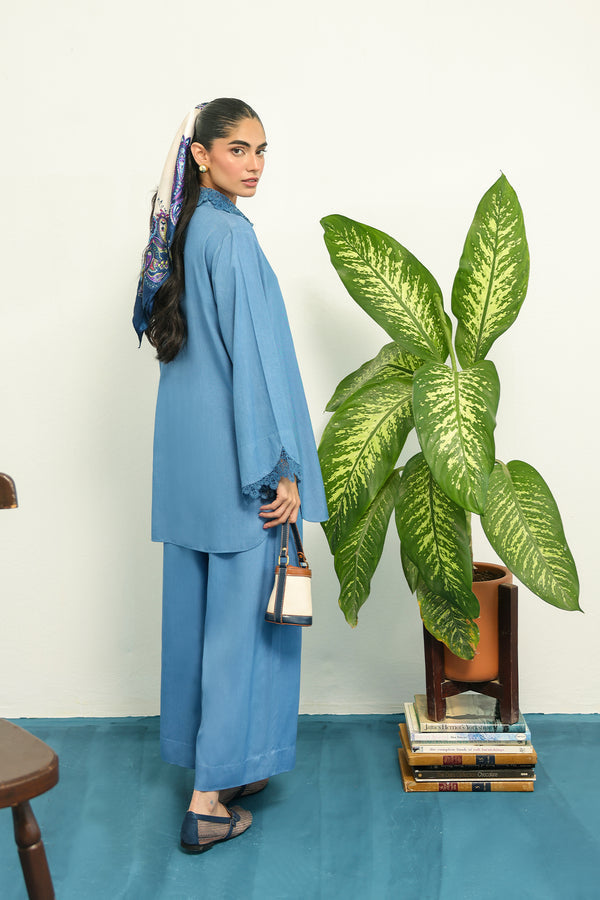 Sahar | Pret Essentials Winter 25 | Blue Ãclat