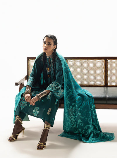 Zainab Chottani | Winter Shawl 25 | Kyana - D6