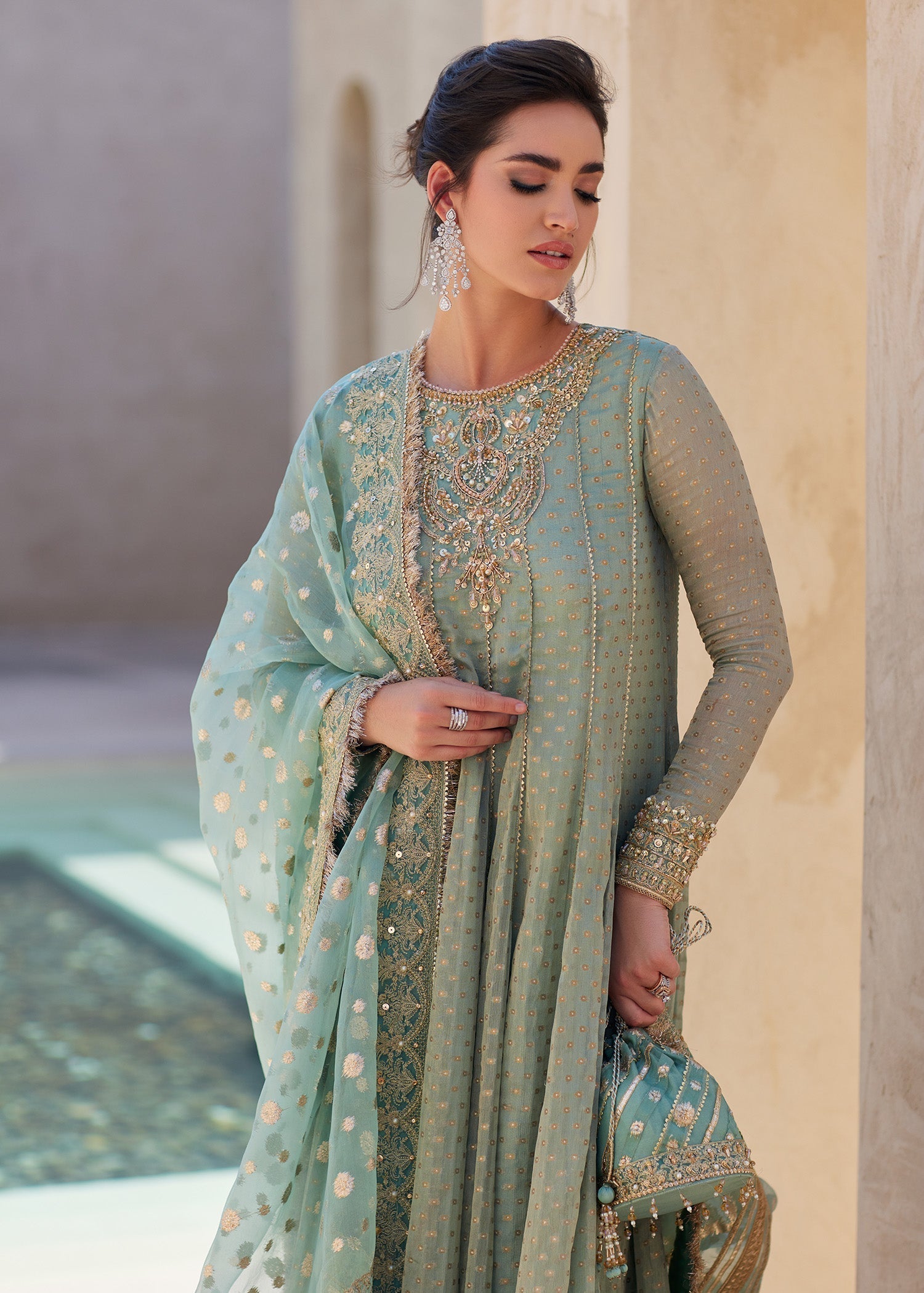 Kanwal Malik | Laira Formals | Mist