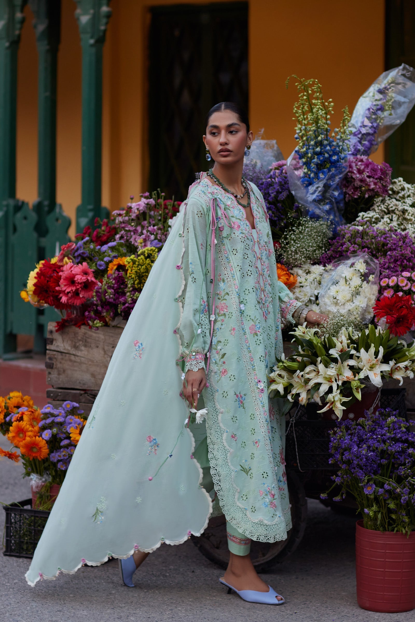 Zaha | Festive Lawn 26 | JADE VINE REVERIE (ZF26-12)