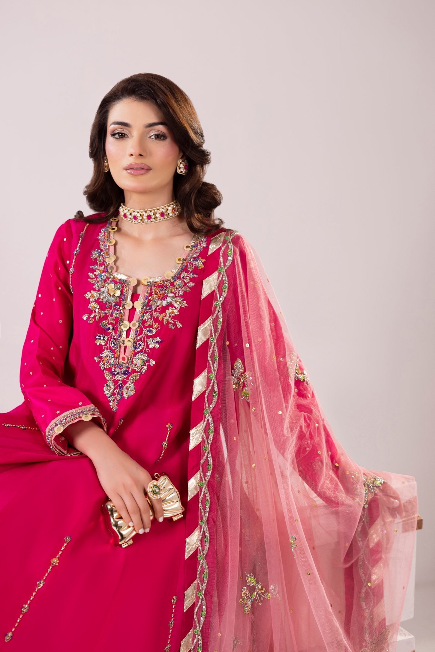 Shurooq | Echo in Bloom | Fuschia Flame