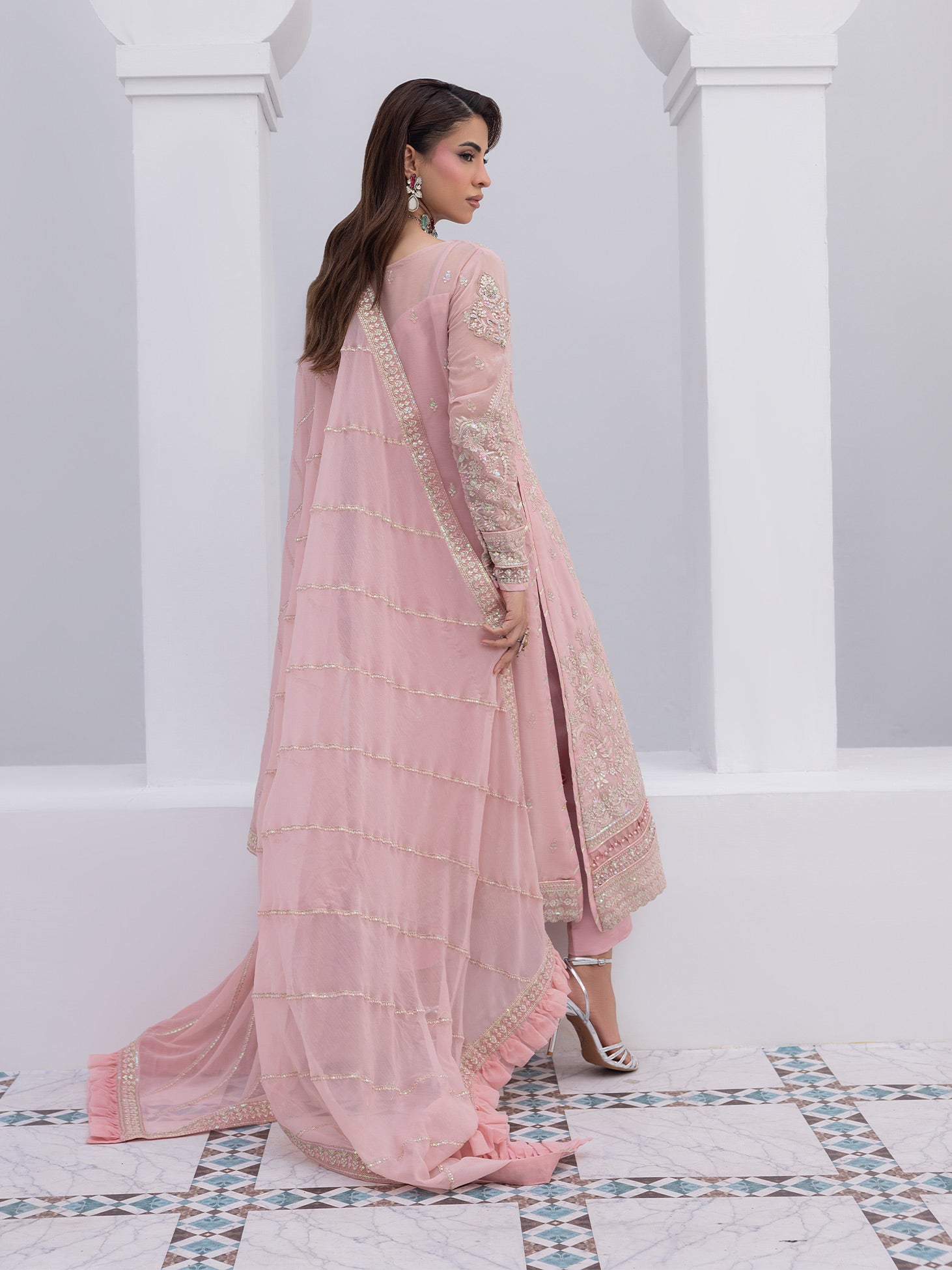 Gulaal | Maeri Luxury Chiffon 26 | Perle