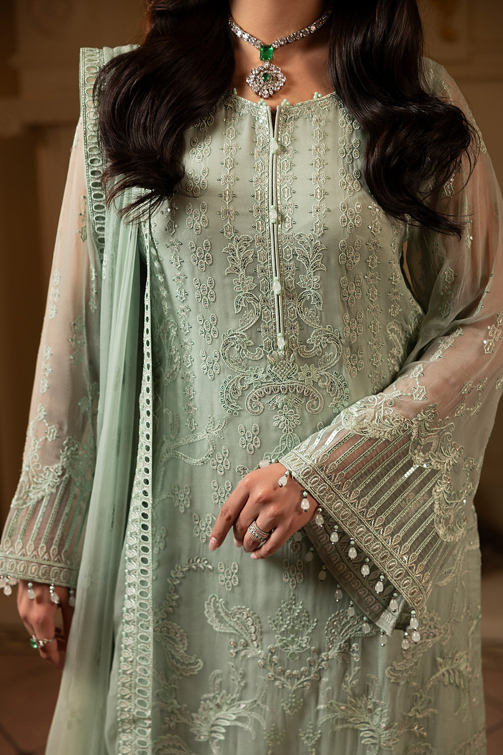 Lavish Premium | Ashnae Formals | Sage Mist
