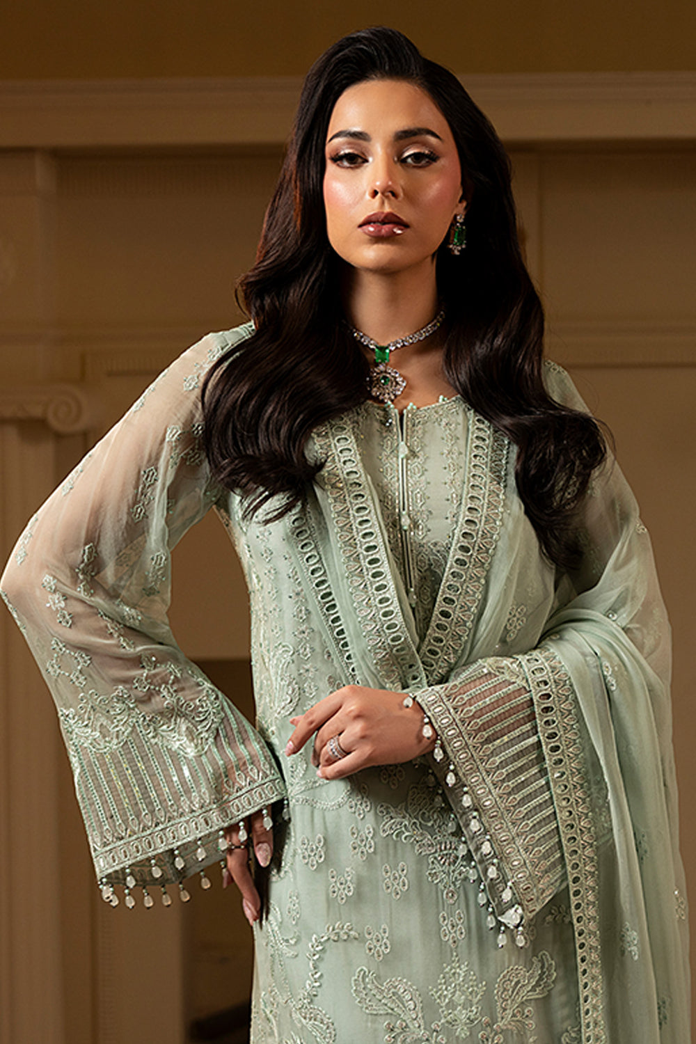 Lavish Premium | Ashnae Formals | Sage Mist
