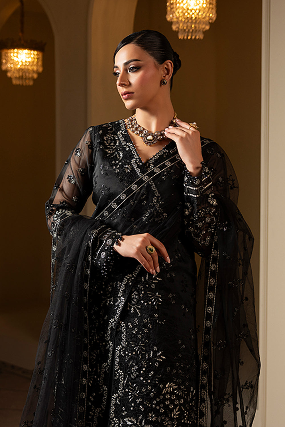Lavish Premium | Ashnae Formals | Charcoal Luxe