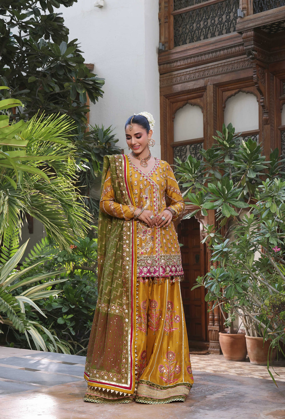 Wahaj M Khan | Nur Festive | Nur e Amber Pallazo Set