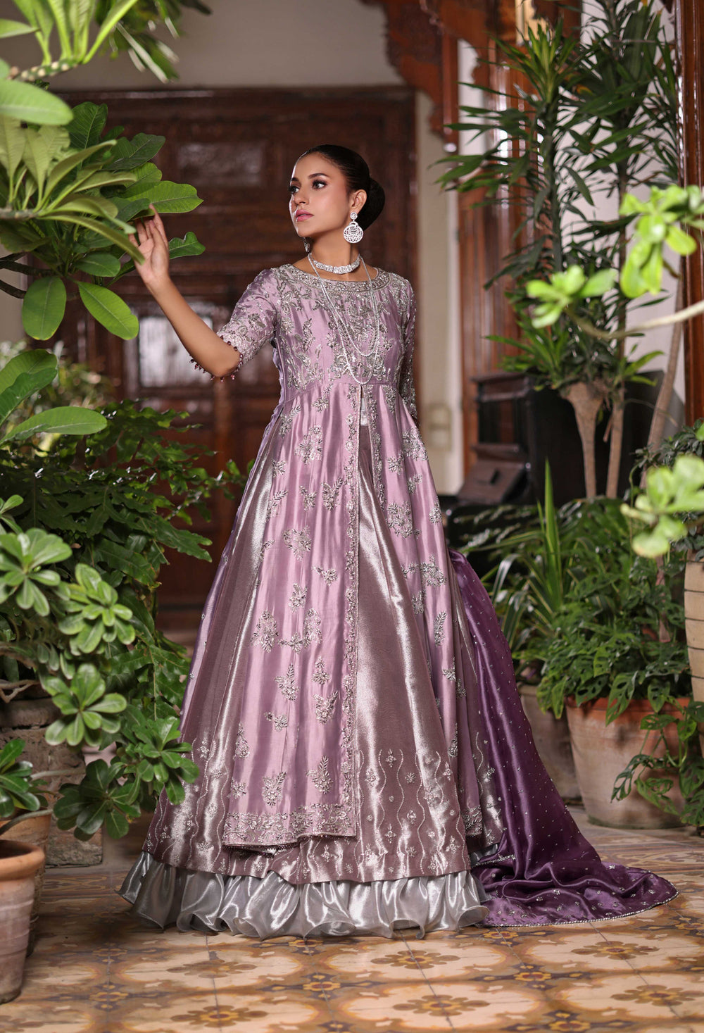 Wahaj M Khan | Nur Festive | Nur-e-Lilac Lehnga JS
