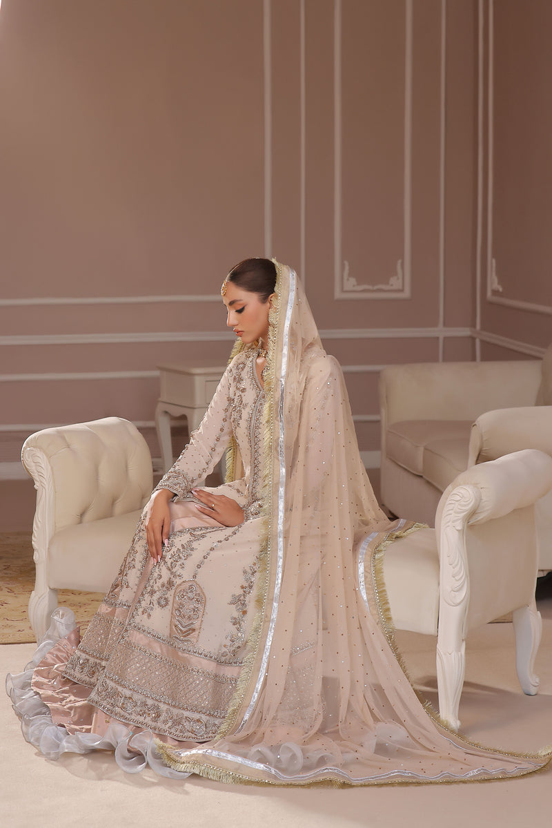Wahaj M Khan | Banno Formals | IVORY CLASSIC NIKAH BANO2 JORA