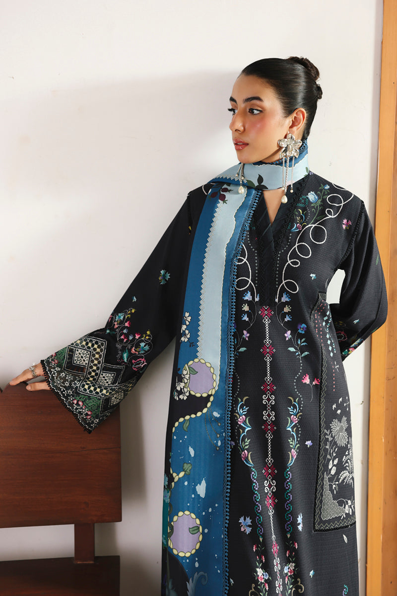 Qalamkar | QPrints Winter 25 | QW-06 (B) SKYE