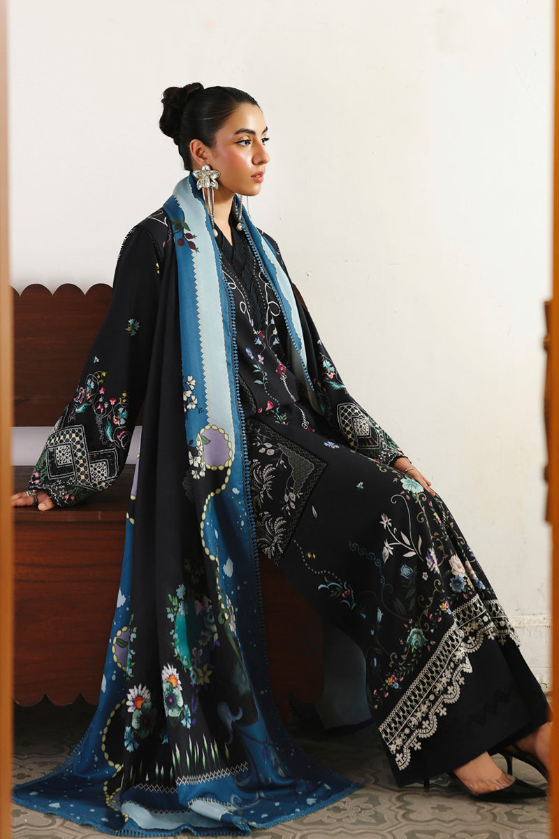 Qalamkar | QPrints Winter 25 | QW-06 (B) SKYE