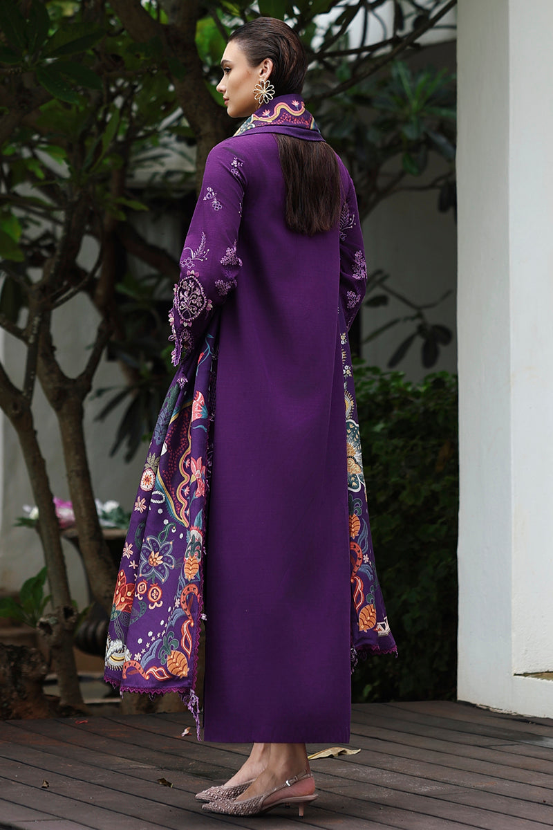 Qalamkar | Q Linen 25 | KL-15 IRIS
