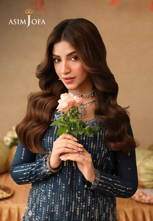 Asim Jofa | Kinza Festive Edit | AJULIF-09