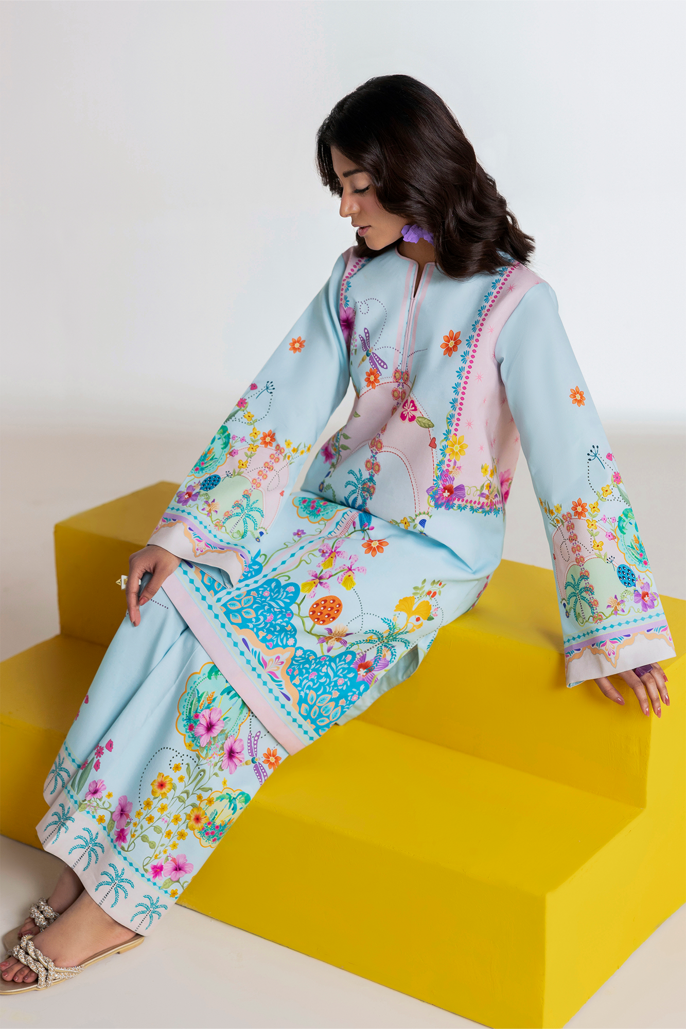 Rajbari | Amal Summer Prints | Unstitched Cord 05