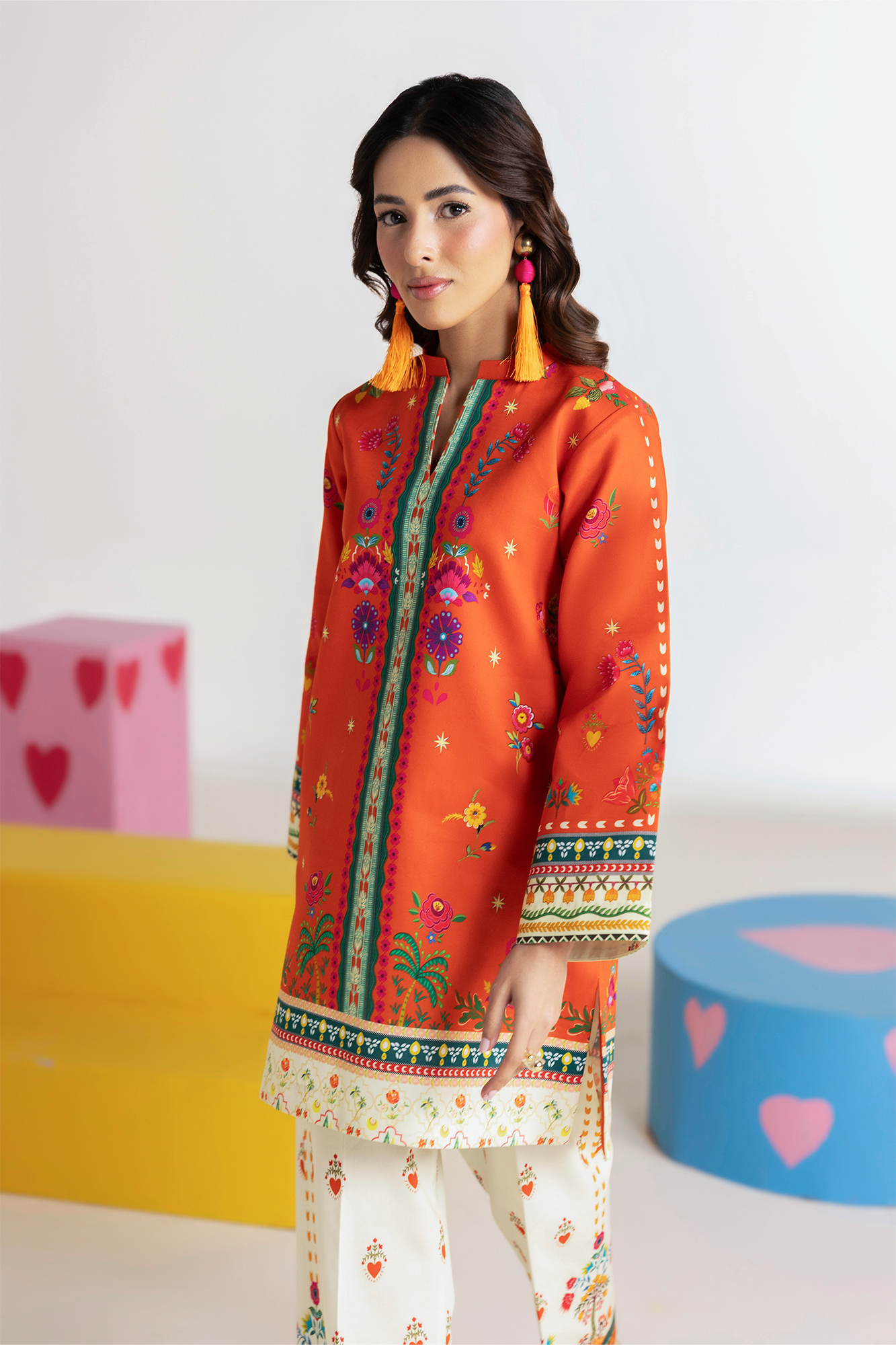 Rajbari | Amal Summer Prints |Cord 04