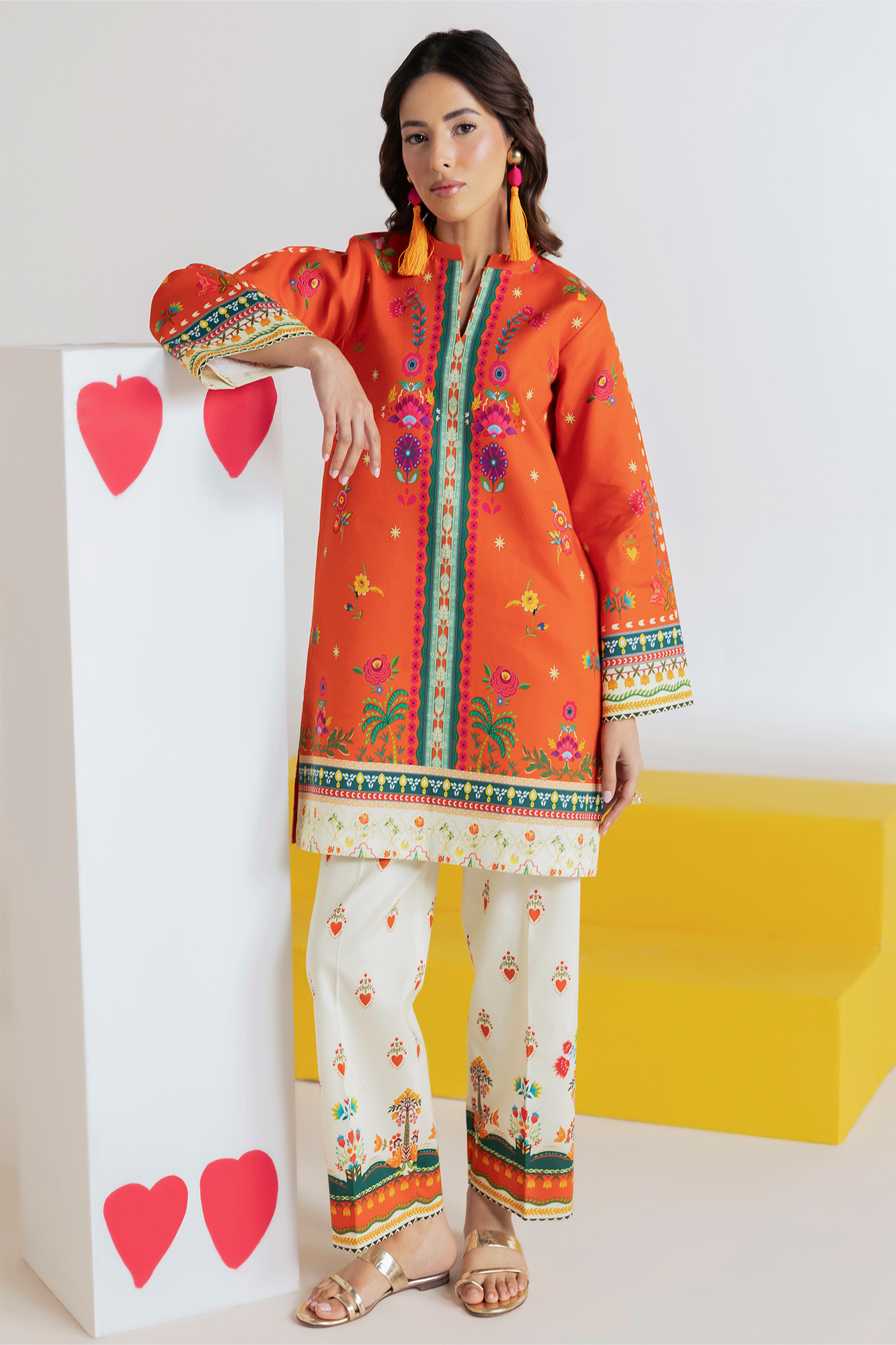Rajbari | Amal Summer Prints |Cord 04